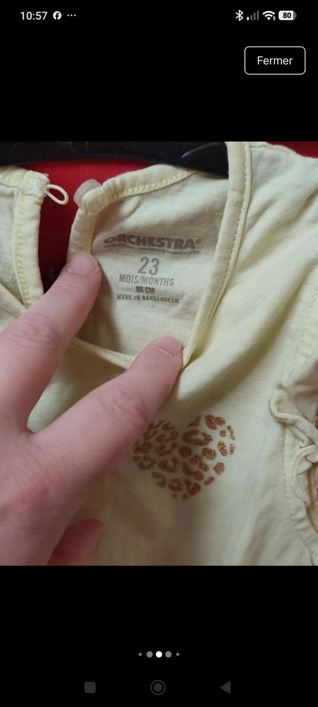 Lote de 3 camisetas de manga corta de 24 meses – photo 3